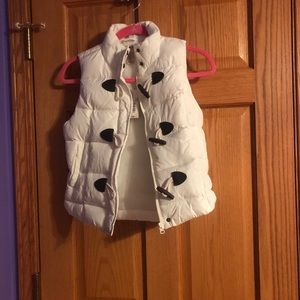 White winter vest